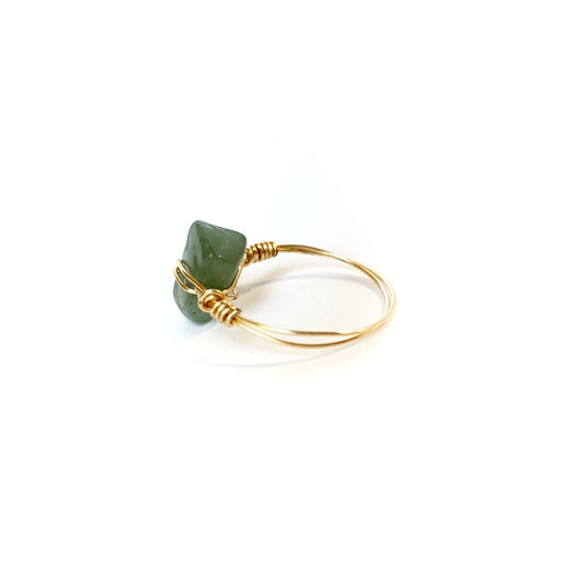 Aventurine Handmade Ring