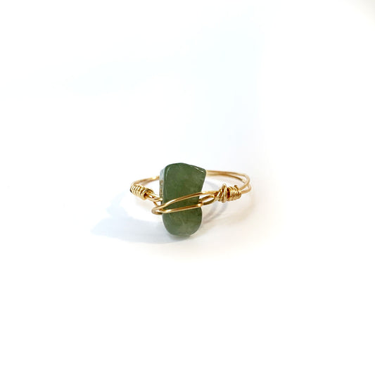 Aventurine Handmade Ring