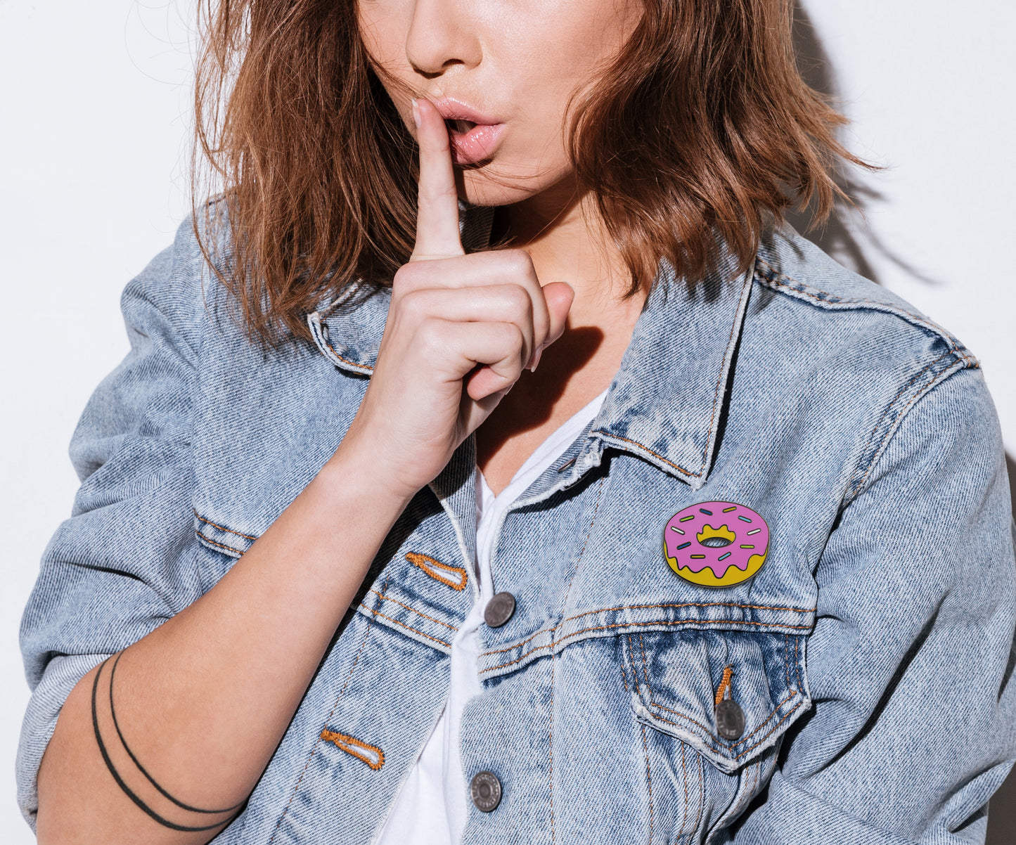 Donut Emoji – Enamel Pin for your Life