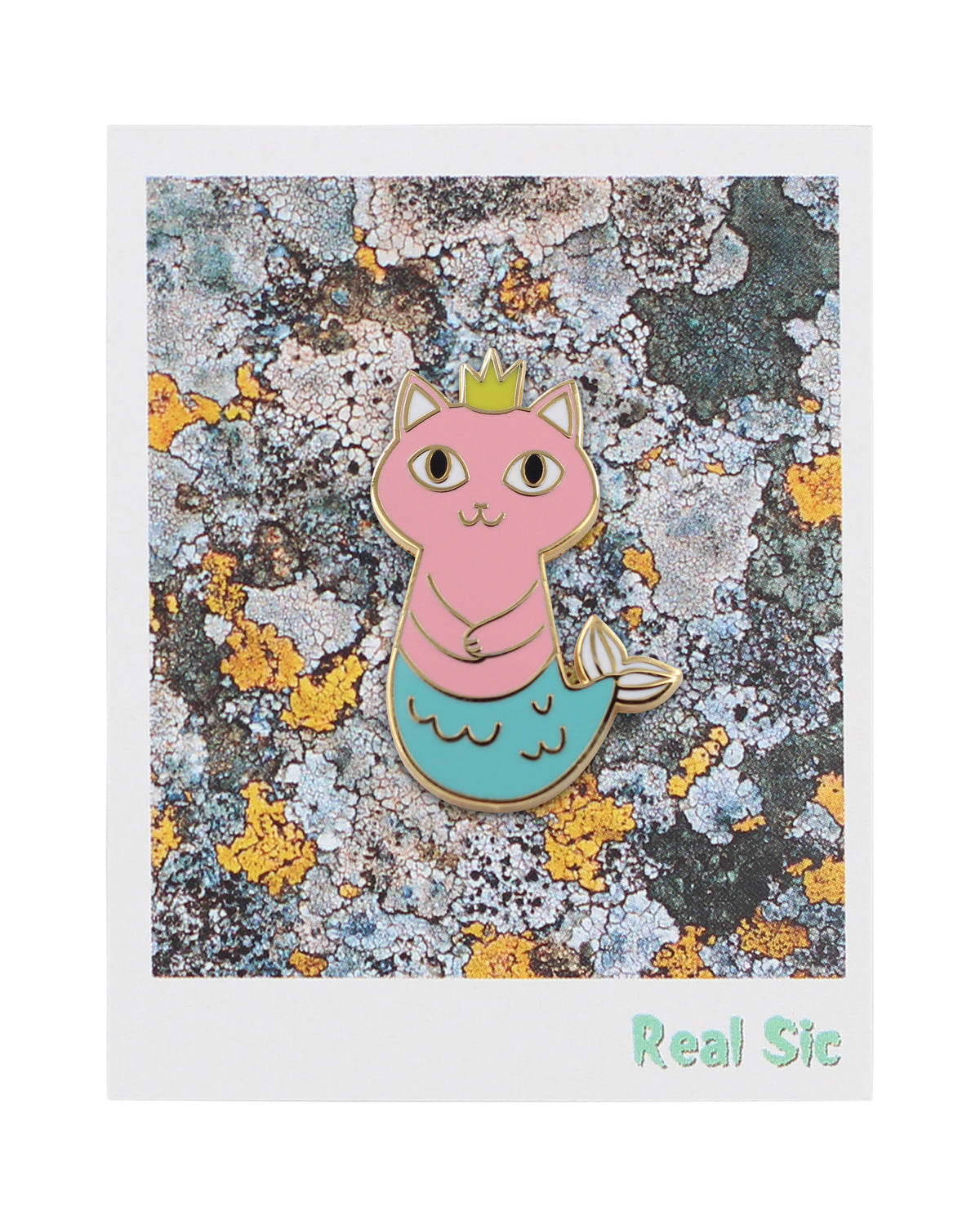 Mermaid Cat – Real Sic Mermaid Cat Enamel Pin