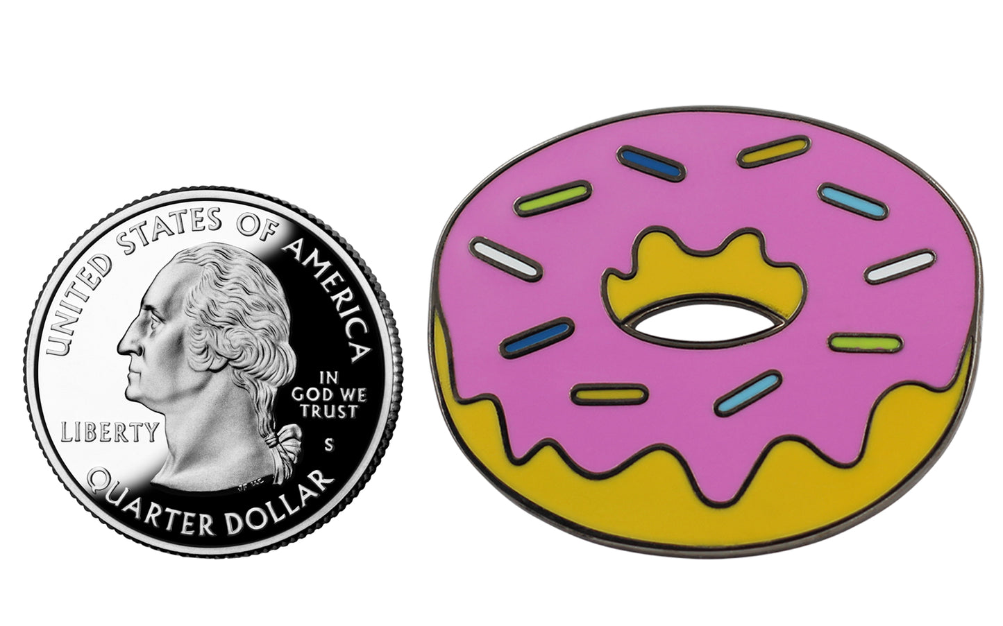 Donut Emoji – Enamel Pin for your Life