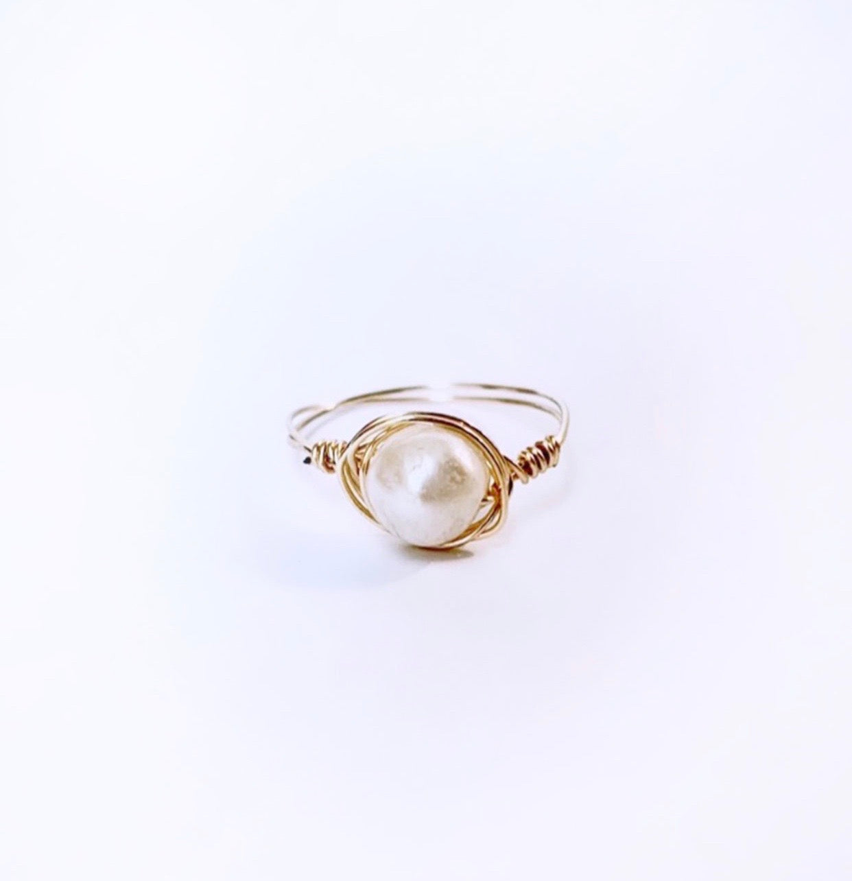 Fresh Water Pearl Handmade Ring