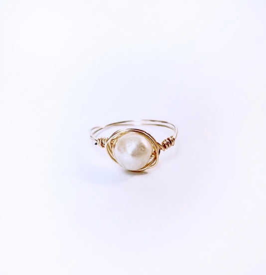 Fresh Water Pearl Handmade Ring