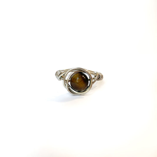 Tigers Eye Handmade Ring