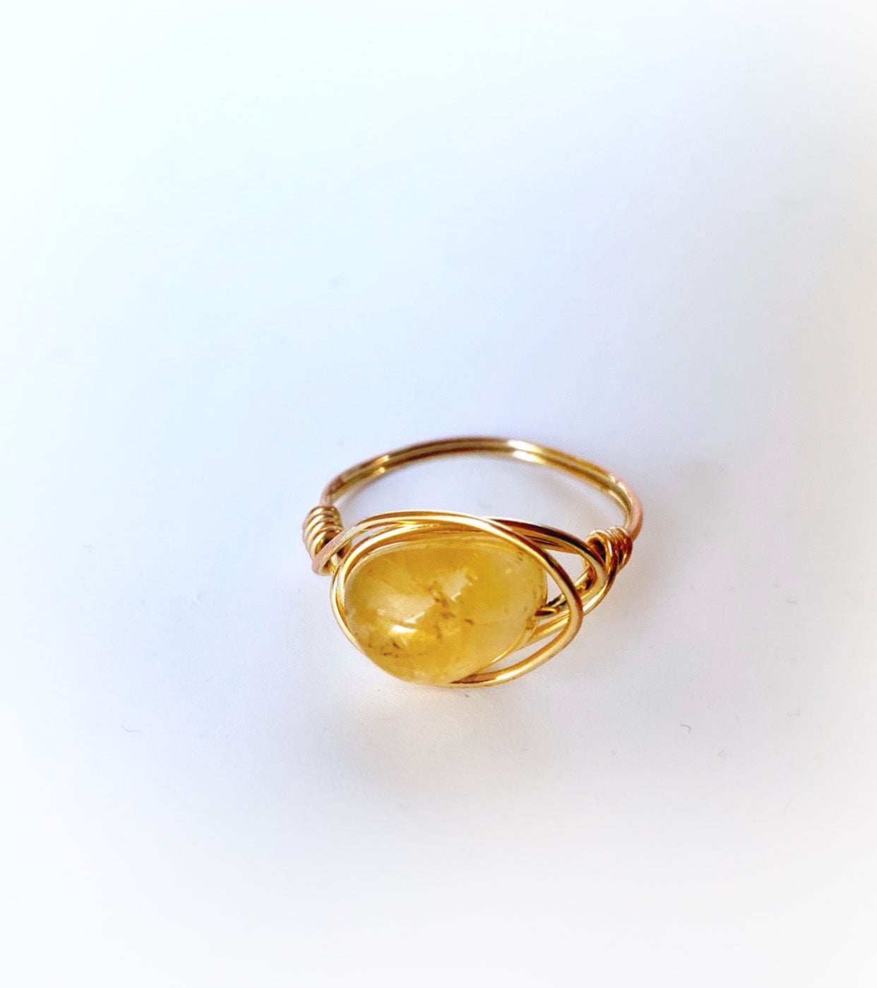 Citrine Handmade Ring