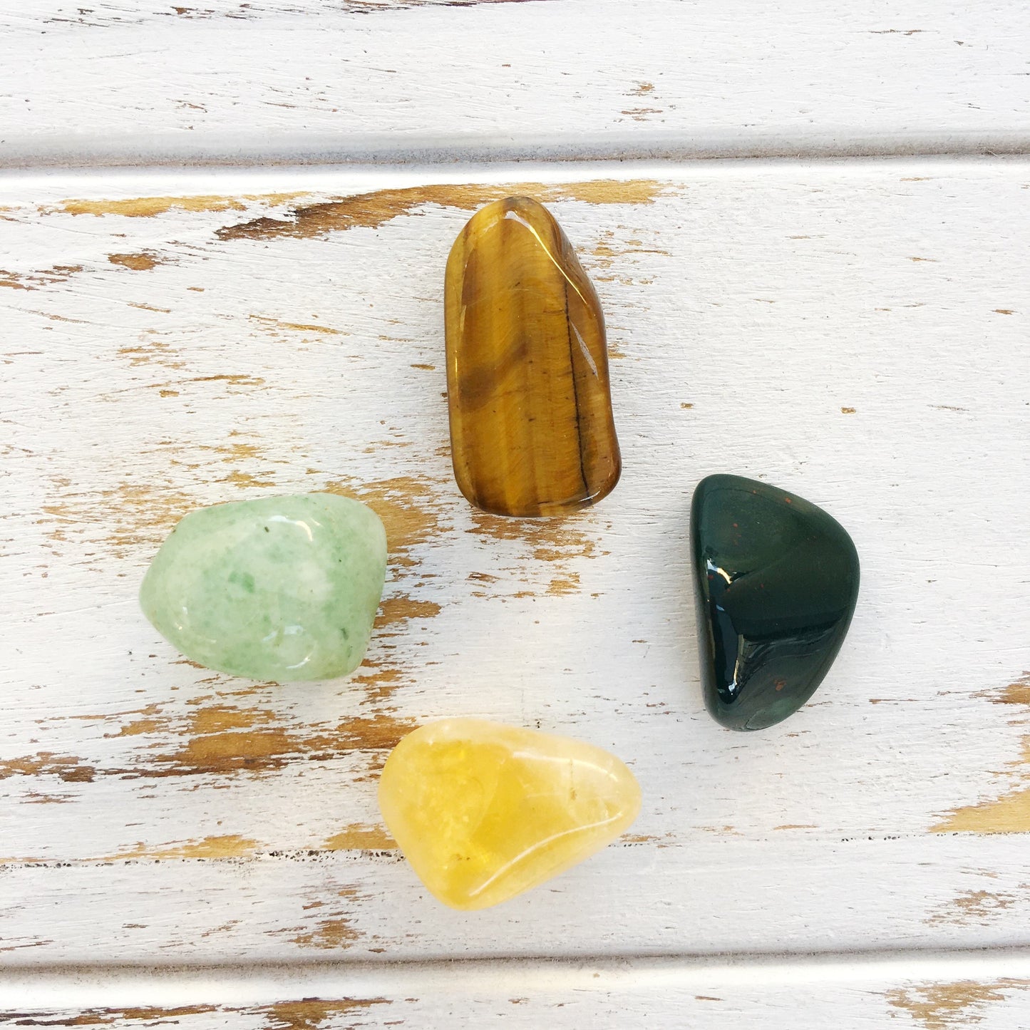 Success * Aventurine, Bloodstone, Citrine & Tiger Eye