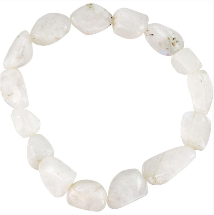 Genuine Tumbled Crystal Quartz Bracelet