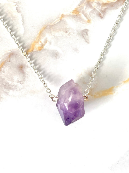 Handmade Amethyst Necklace